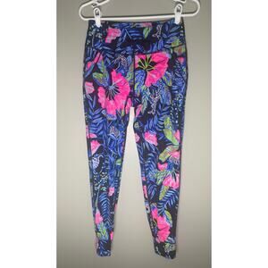 Lilly Pulitzer Luxeltic Leggings/ Joggers Floral Print Women's Pants
